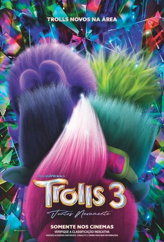 Cartaz filme Trolls 3 - Juntos Novamente