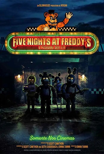 Cartaz filme Five Nights at Freddys - O Pesadelo Sem Fim