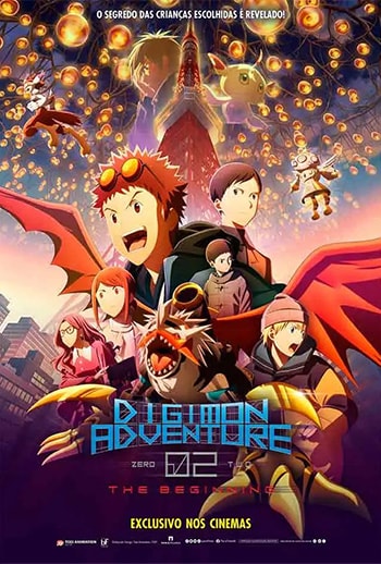 Cartaz filme Digimon Adventure 02: The Beginning