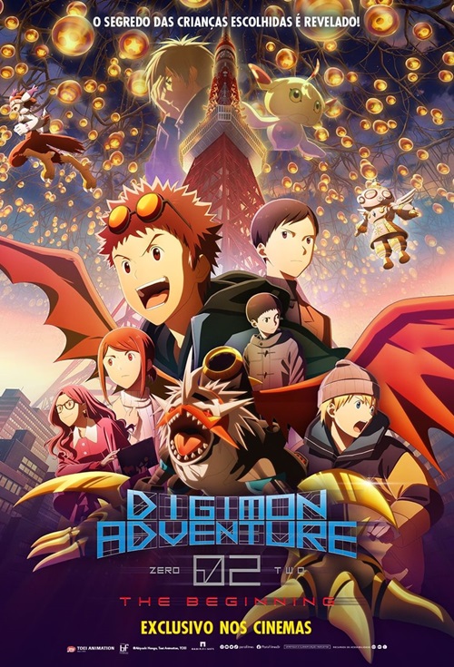 Cartaz filme Digimon Adventure 2 - O Início