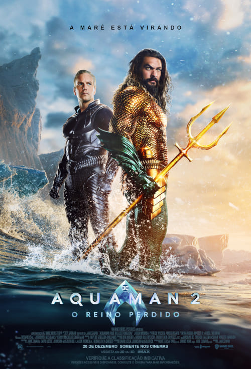 Cartaz filme Aquaman 2: O Reino Perdido