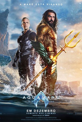 Cartaz filme Aquaman 2: O Reino Perdido