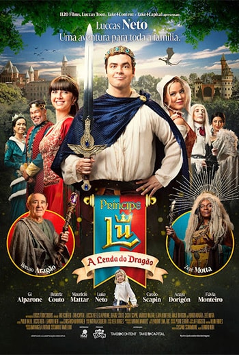 Cartaz filme Príncipe Lu e a Lenda do Dragão