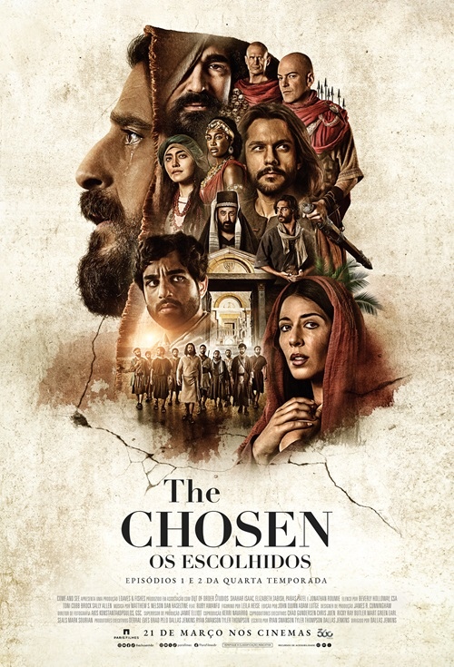 Cartaz filme The Chosen - Os Escolhidos (3° e 4° temporada)
