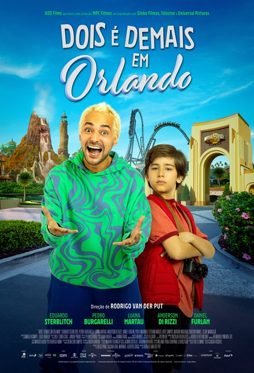 Cartaz filme Dois é Demais em Orlando