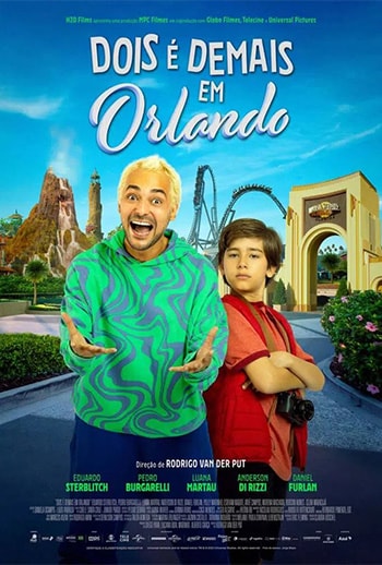 Cartaz filme Dois é Demais em Orlando