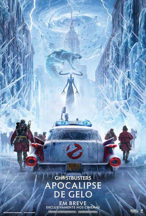 Cartaz filme Ghostbusters: Apocalipse de Gelo