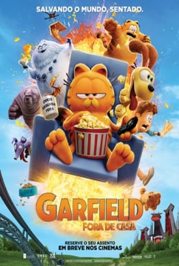 Cartaz filme Garfield - Fora de Casa