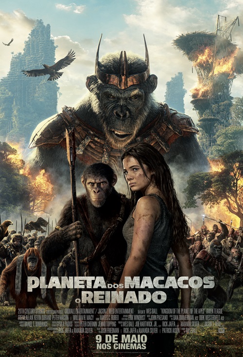 Cartaz filme Planeta dos Macacos: O Reinado