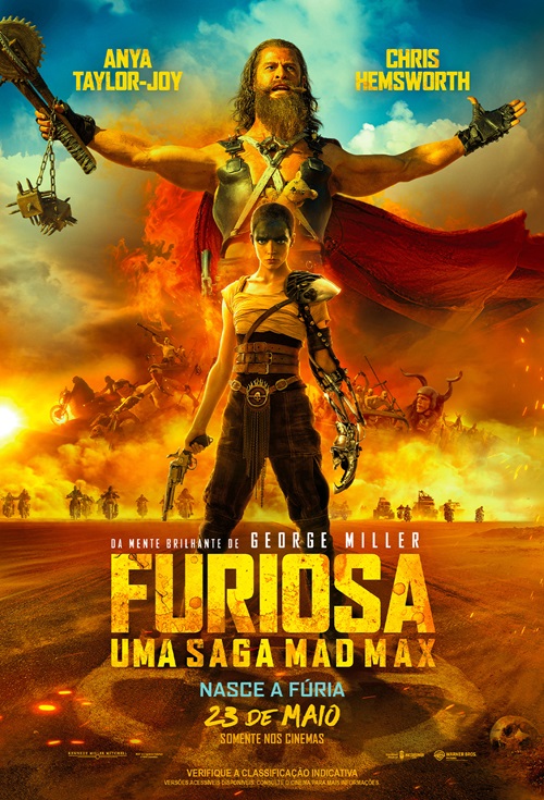 Cartaz filme Furiosa: Uma Saga Mad Max