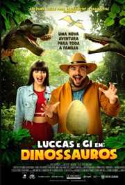 Cartaz filme Luccas e Gi em: Dinossauros