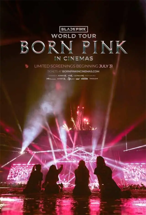 Cartaz filme Blackpink World Tour - Born Pink