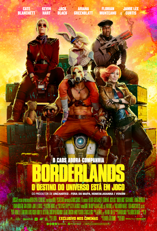 Cartaz filme Borderlands: O Destino Do Universo Está Em Jogo