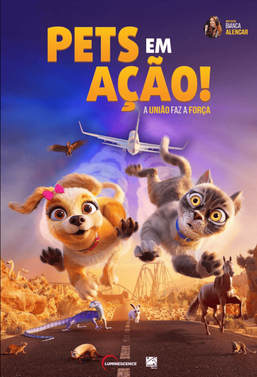 Cartaz filme Pets em Ação!