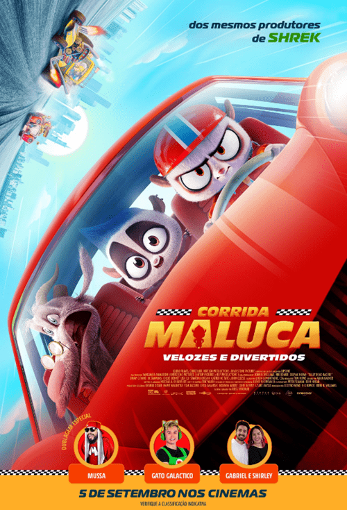 Cartaz filme Corrida Maluca