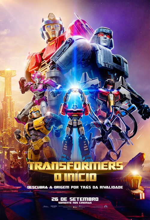 Cartaz filme Transformers: O Início