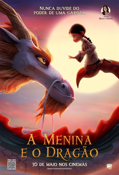 Cartaz filme A menina e o dragão