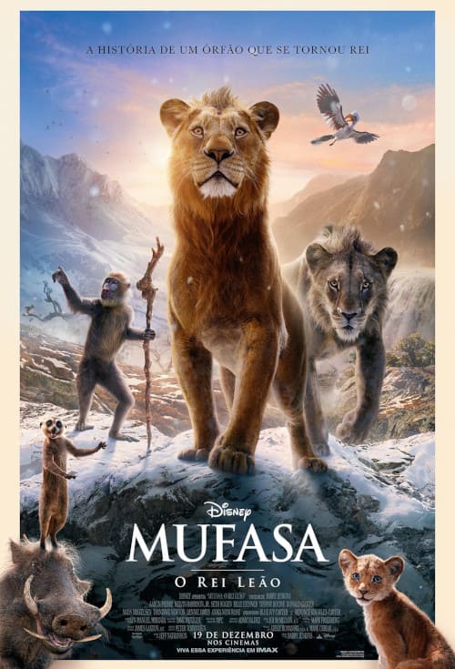 Cartaz filme Mufasa: O Rei Leão