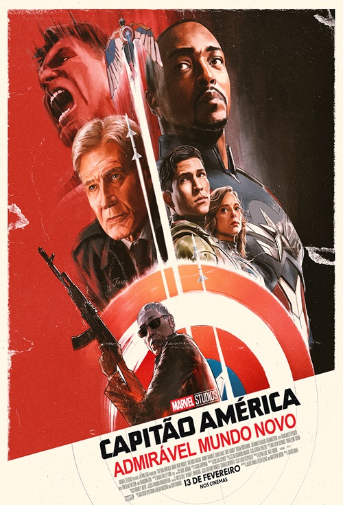 Cartaz filme Capitão América: Admirável Mundo Novo