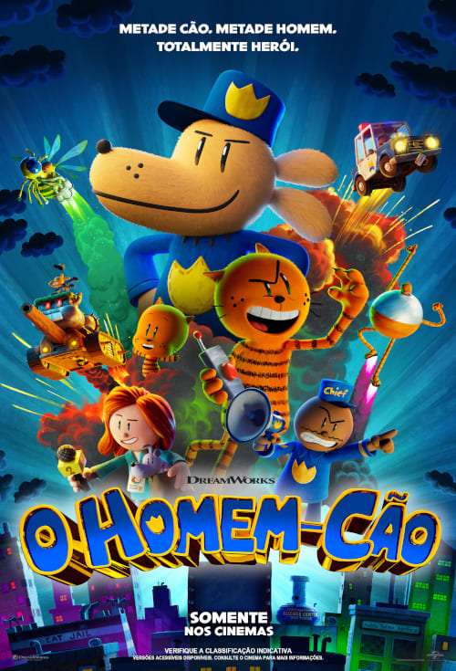 Cartaz filme O Homem Cão