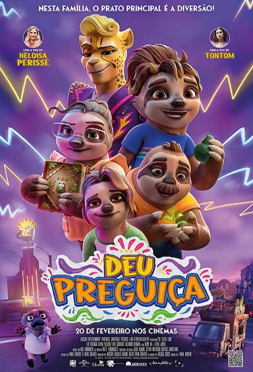 Cartaz filme Deu Preguiça