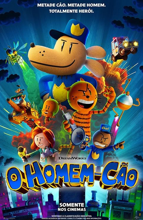 Cartaz filme O Homem-Cão