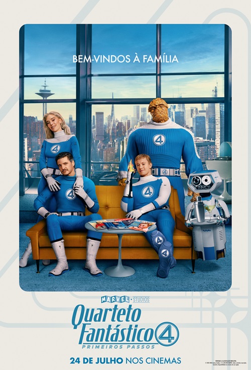 Cartaz filme Quarteto Fantástico: Primeiros Passos