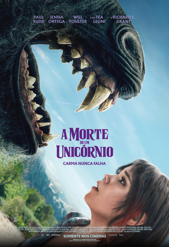 Cartaz filme A MORTE DE UM UNICÓRINIO