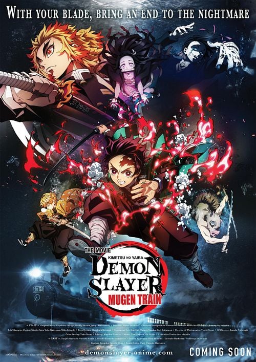 Cartaz filme Demon Slayer - Mugen Train: O Filme
