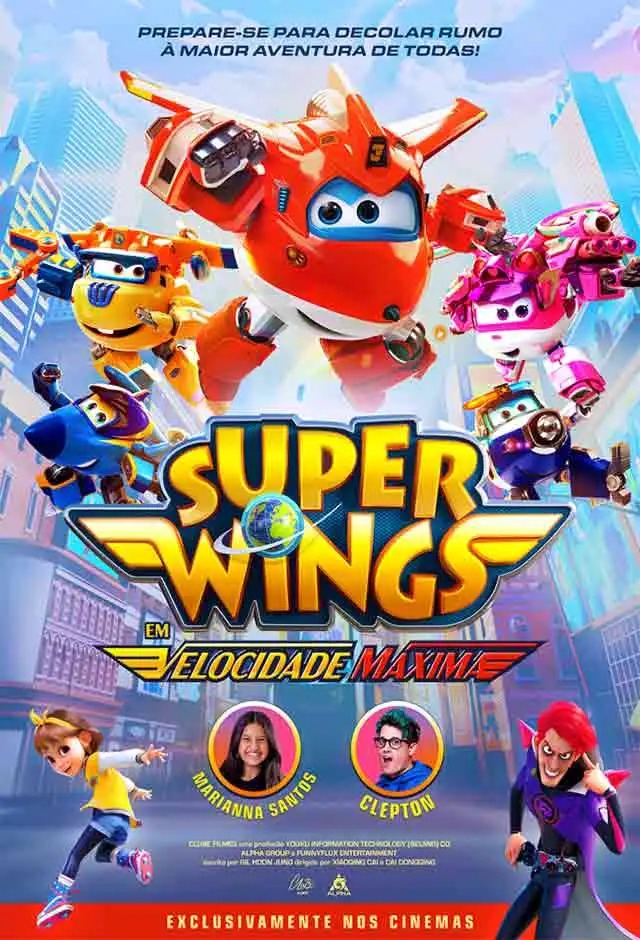 Cartaz filme Super Wings Em Velocidade Máxima