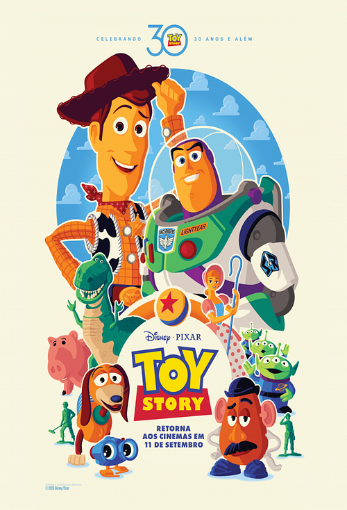 Cartaz filme Toy Story - 30º Aniversário