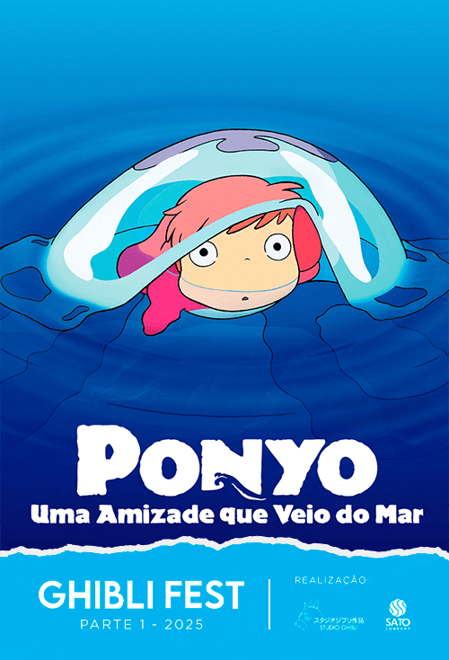 Cartaz filme GHIBLI FEST - Ponyo: Uma Amizade Que Veio Do Mar