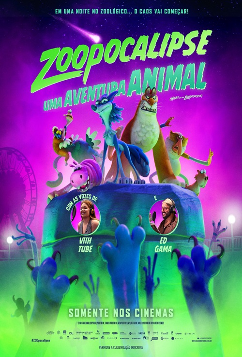 Cartaz filme Zoopocalipse - Uma Aventura Animal
