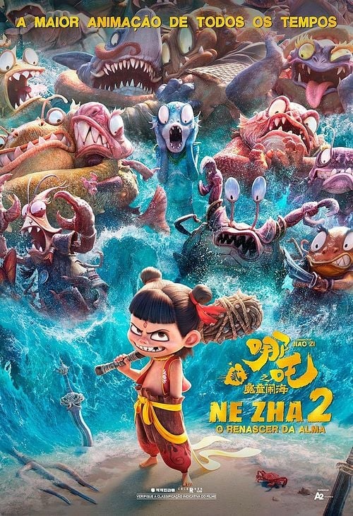Cartaz filme Ne Zha 2 - O Renascer da Alma