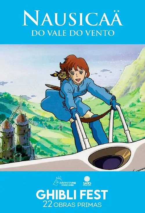 Cartaz filme Nausicaä do Vale do Vento (1984) - Studio Ghibli Fest 2025