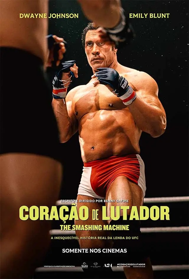 Cartaz filme Coração De Lutador – The Smashing Machine