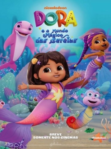Cartaz filme DORA: Aventuras Mágicas de Sereias