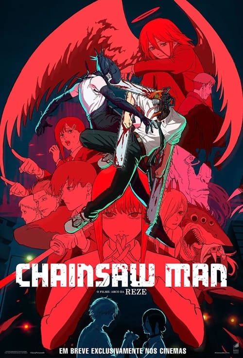 Cartaz filme Chainsaw Man - O Arco da Reze