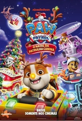 Cartaz filme O Natal Da Patrulha Canina