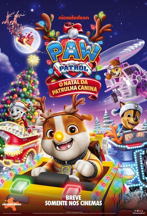 Cartaz filme O Natal da Patrulha Canina