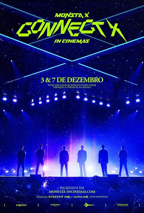 Cartaz filme MONSTA X : CONNECT X IN CINEMAS