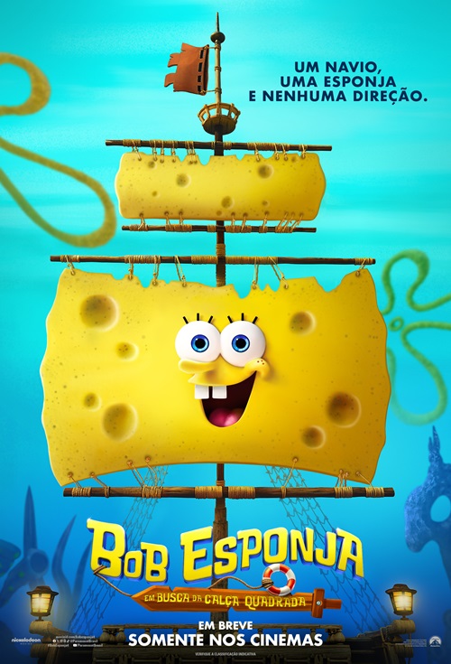 Cartaz filme Bob Esponja: Em Busca da Calça Quadrada