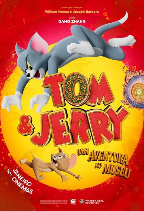 Cartaz filme Tom & Jerry: Uma Aventura no Museu