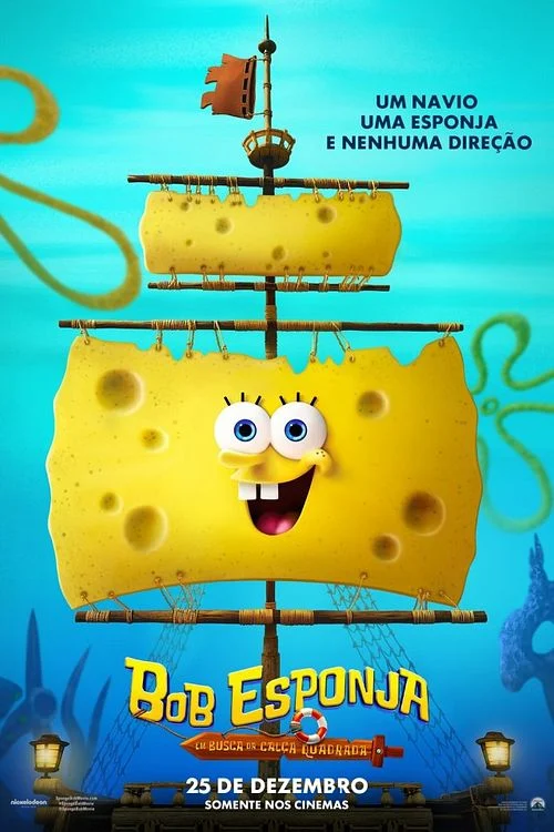 Cartaz filme Bob Esponja: Em Busca da Calça Quadrada