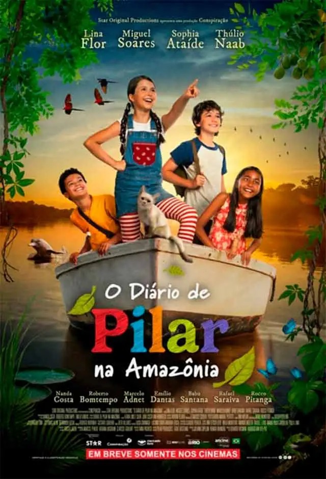 Cartaz filme O Diário De Pilar Na Amazônia