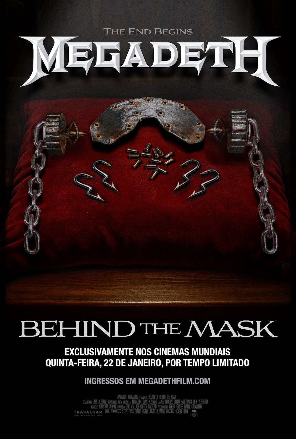 Cartaz filme Megadeth: Behind The Mask