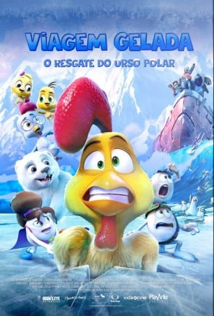 Cartaz filme Viagem Gelada: O Resgate Do Urso Polar