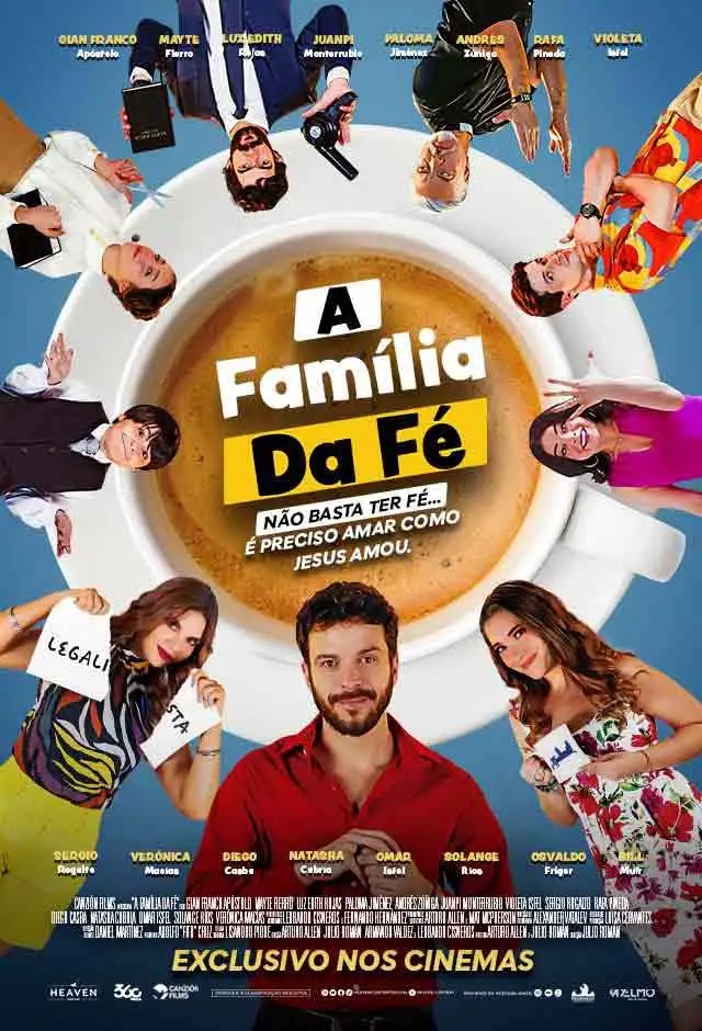 Cartaz filme A Família Da Fé