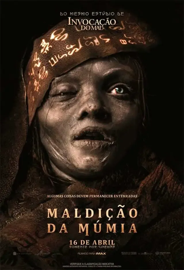 Cartaz filme Maldição Da Múmia