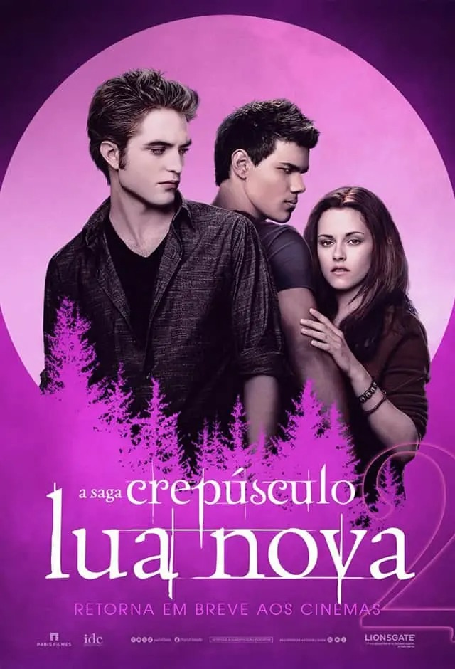 Cartaz filme A Saga Crepúsculo: Lua Nova